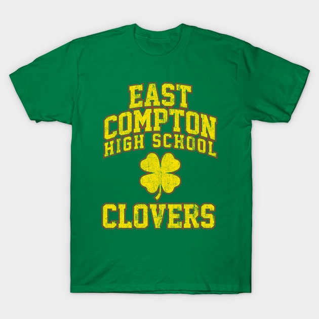 East Compton High School Clovers T-Shirt by huckblade